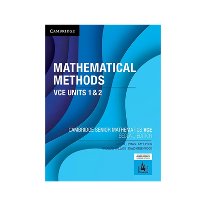 Math Methods VCE Units 1&2 Second Edition Textbook