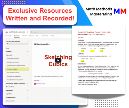 Math Methods MasterMind Premium